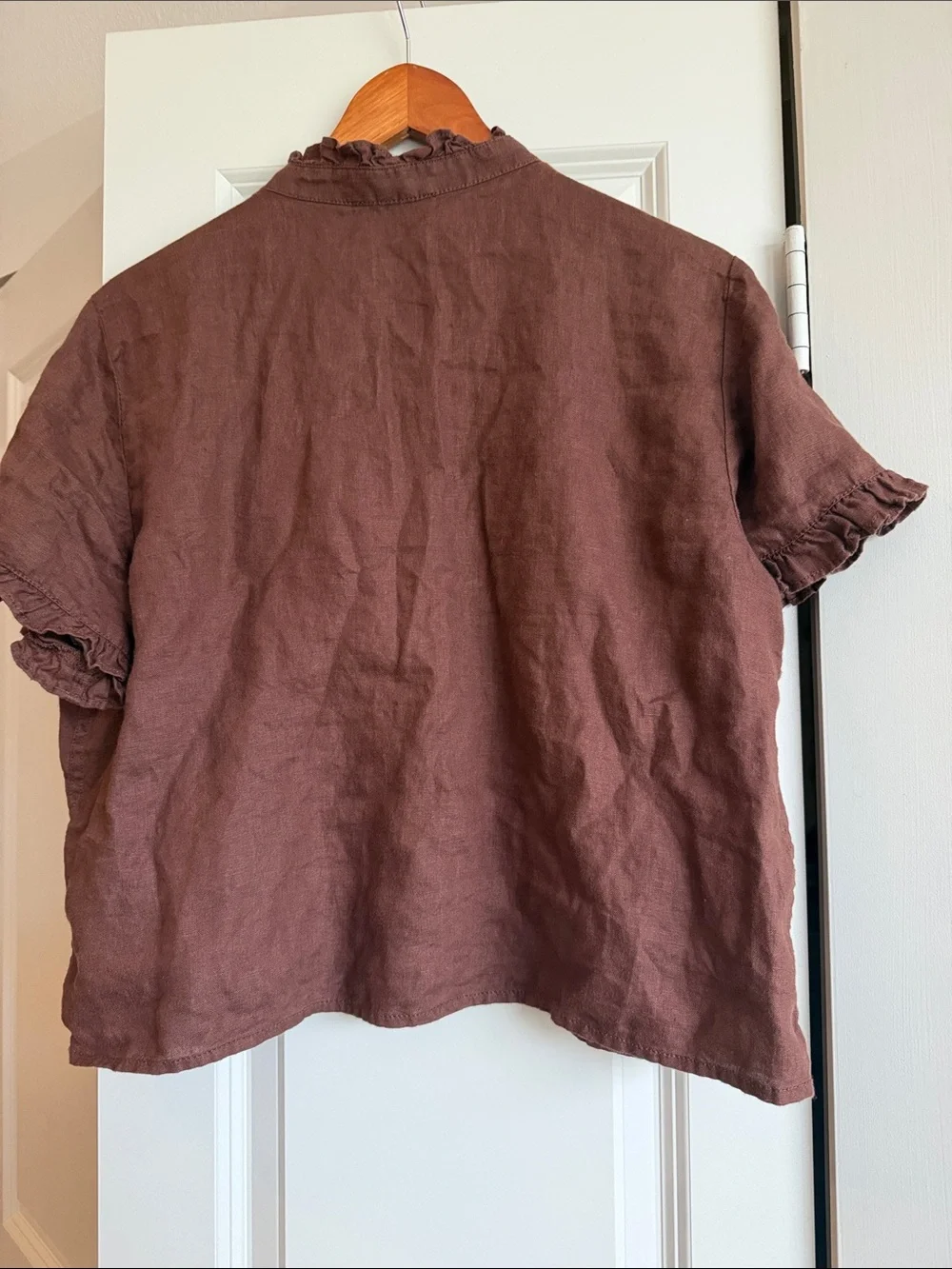 J. crew linen top